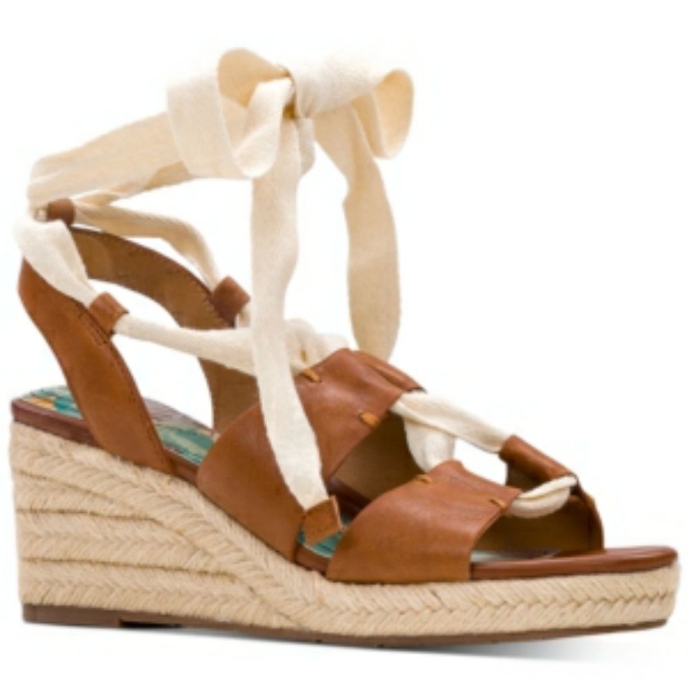 Patricia Nash Riva Wedge Sandals Women's Shoes 5.5M